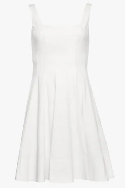 MINI WELLS DRESS  WHITE