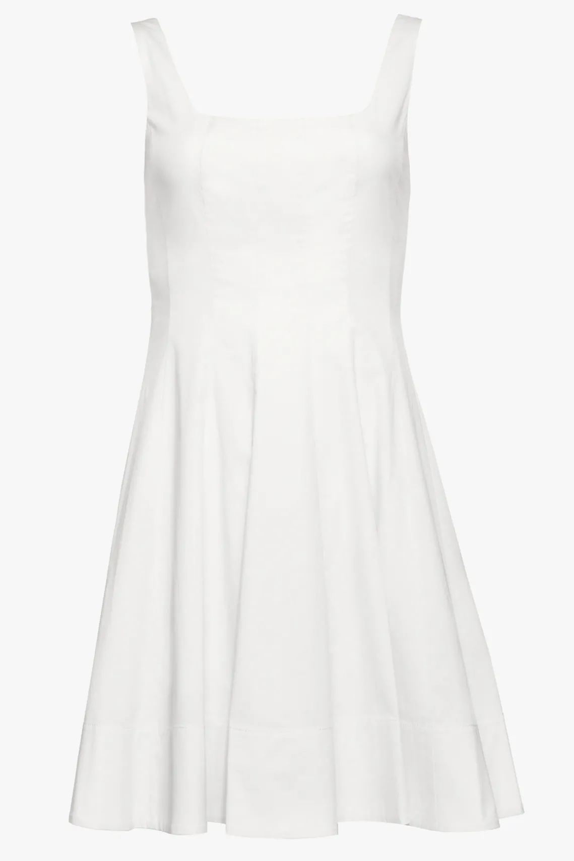 MINI WELLS DRESS WHITE