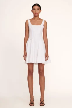 MINI WELLS DRESS WHITE