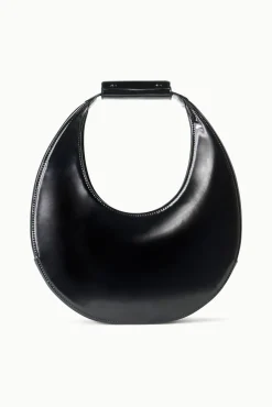 MOON BAG BLACK POLISHED