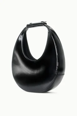 MOON BAG BLACK POLISHED