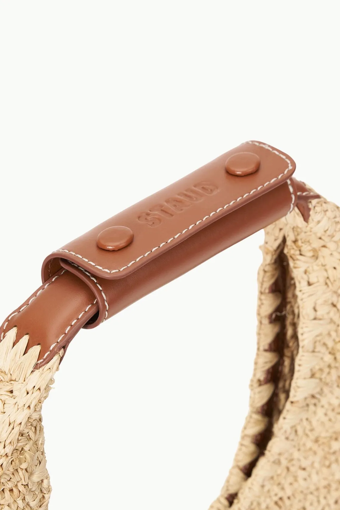 MOON RAFFIA BAG NATURAL RAFFIA