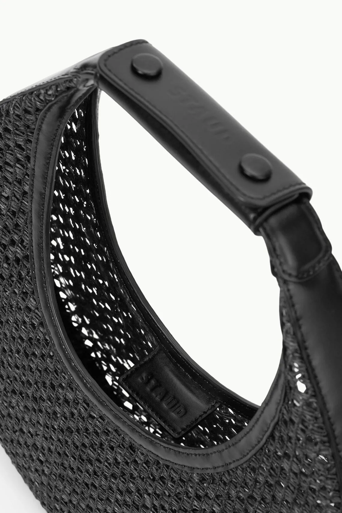 MOON WOVEN BAG BLACK
