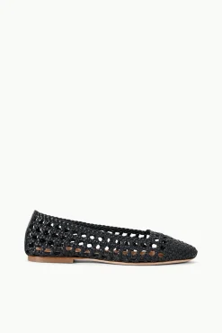 NELL CROCHET BALLERINA BLACK