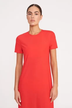 OTTILIE DRESS RED ROSE