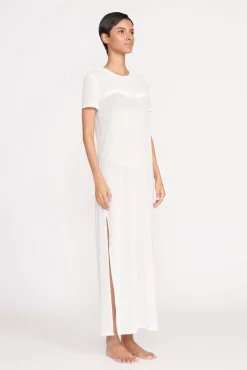 OTTILIE DRESS  WHITE