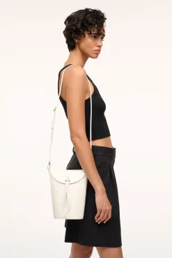 PHOEBE CONVERTIBLE BUCKET BAG PAPER