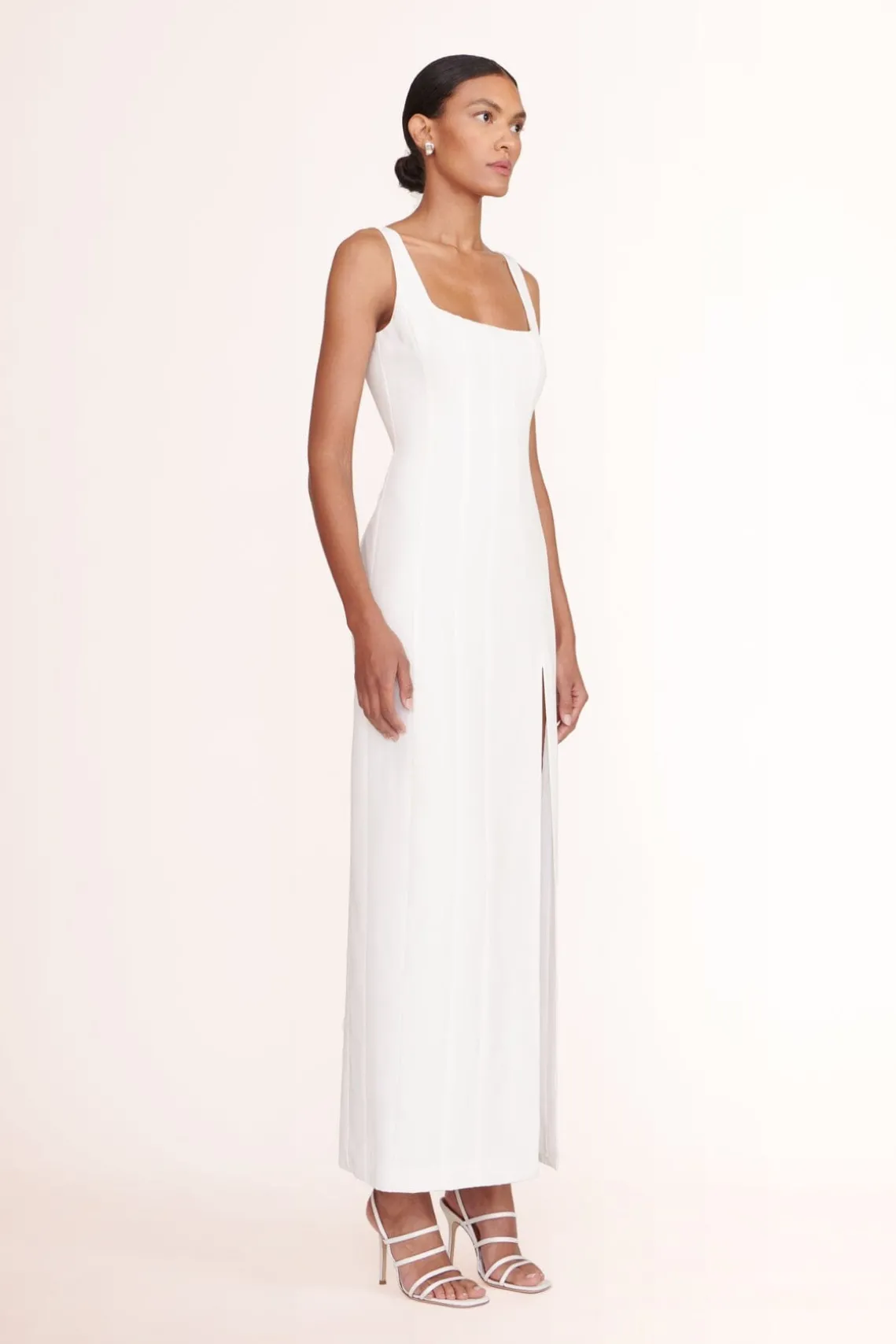PORTRAIT DRESS WHITE