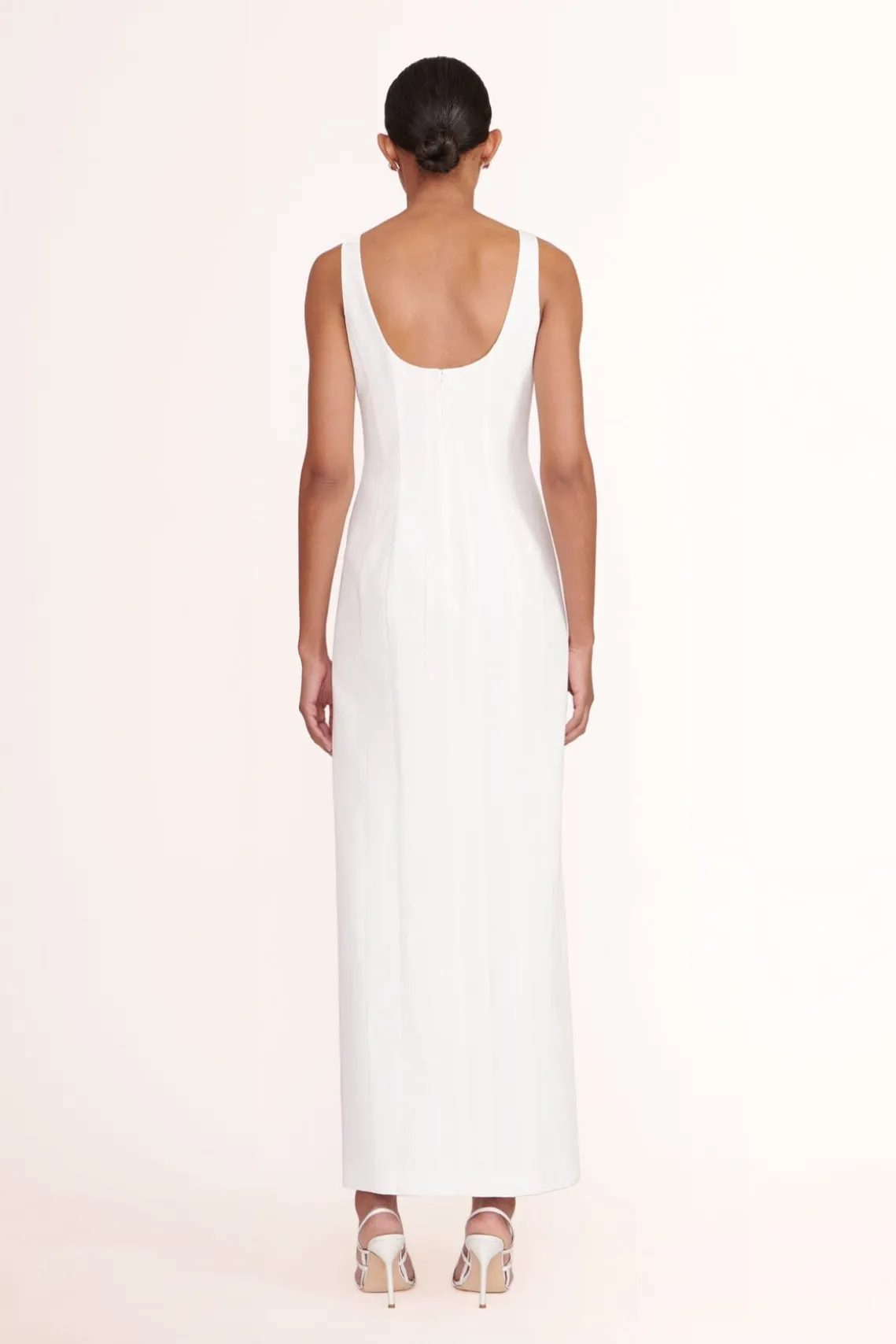 PORTRAIT DRESS WHITE