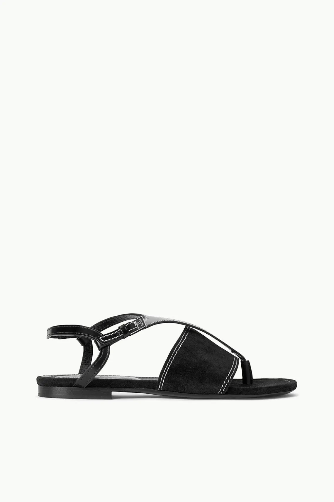 PURA VIDA FLAT SANDAL BLACK