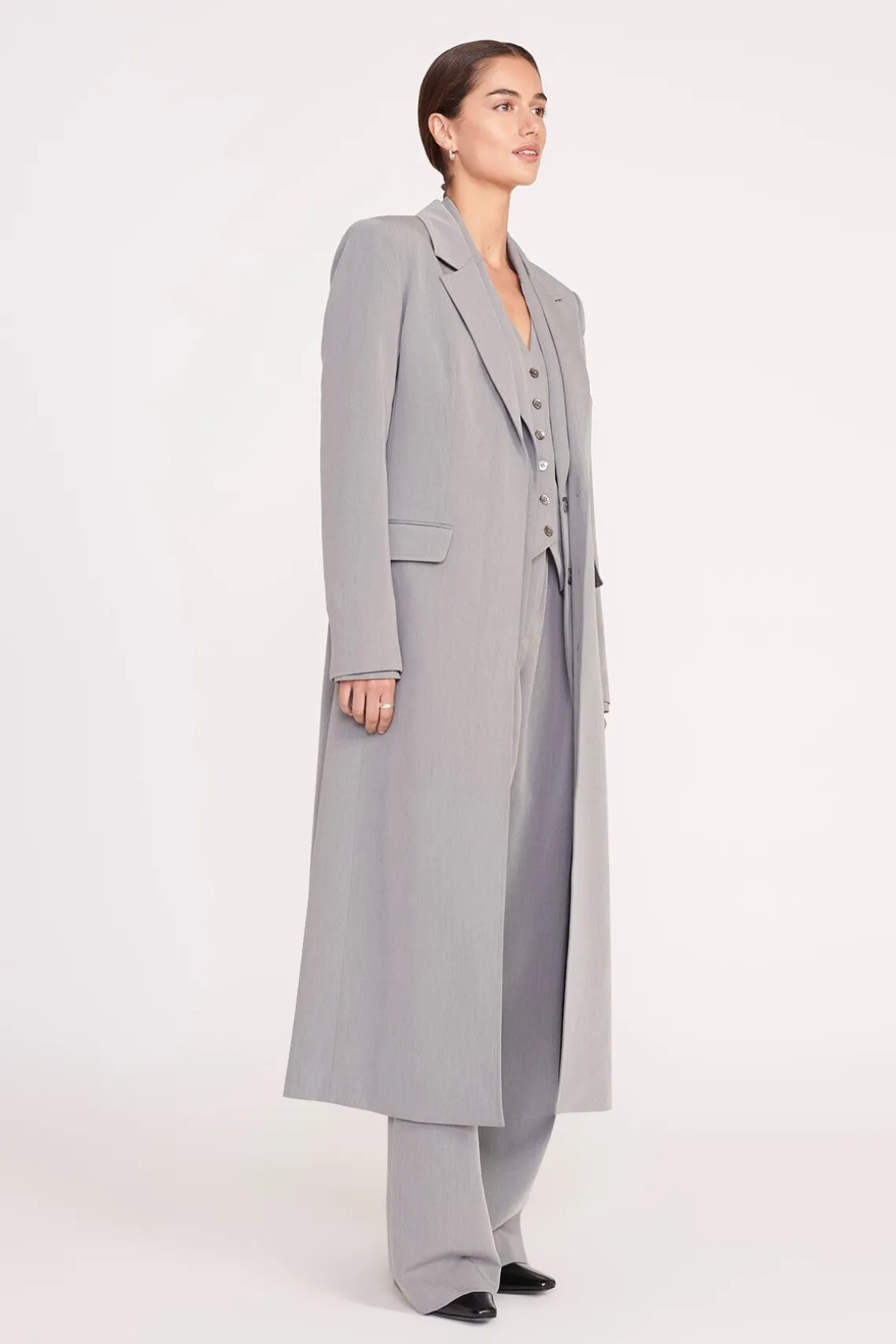 RALPH COAT HEATHER GREY