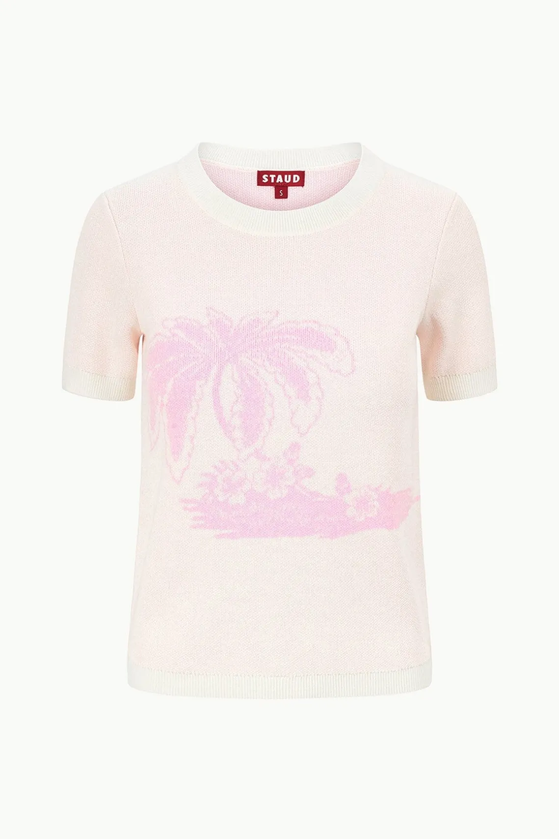 REYNA SWEATER IVORY CHERRY BLOSSOM TOILE
