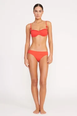 RHETT BIKINI TOP  RED ROSE