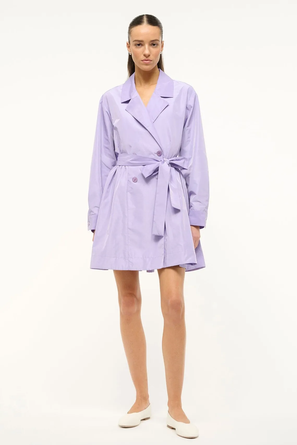 RINA TRENCH LILAC