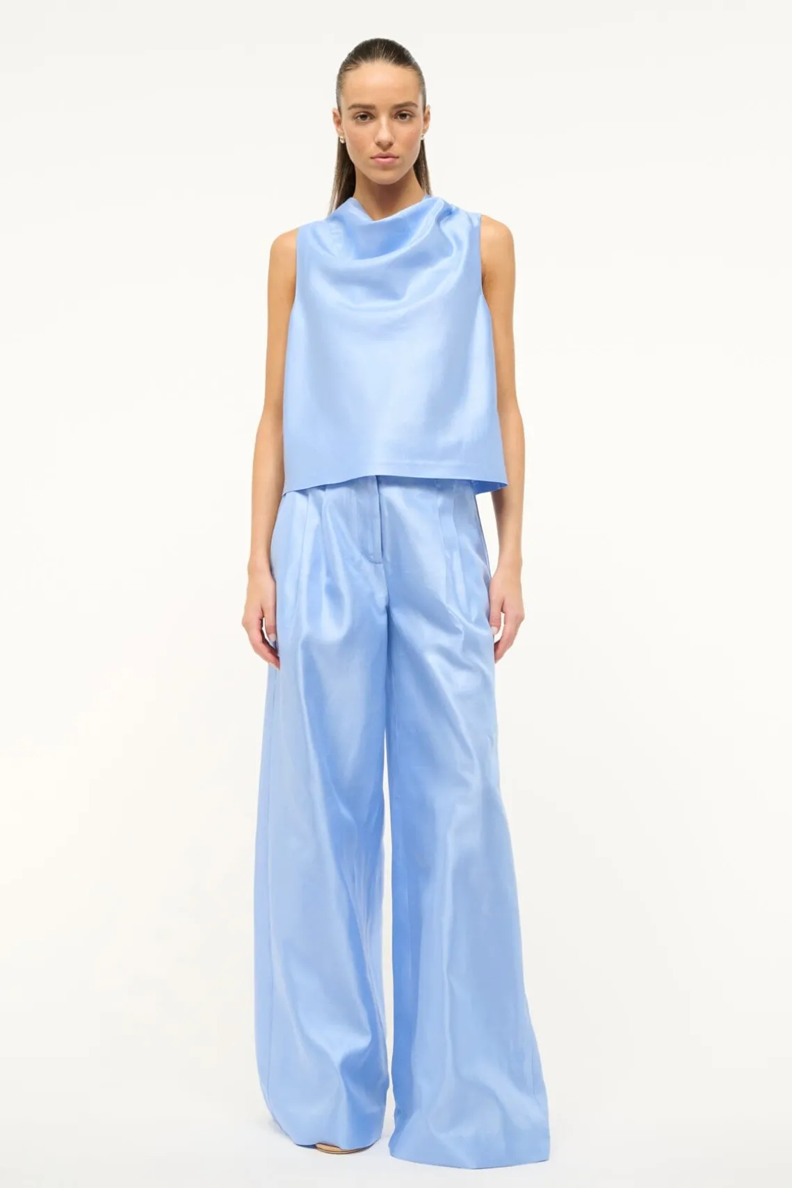 ROCHELLE TOP PERIWINKLE