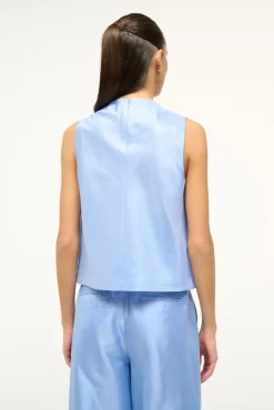 ROCHELLE TOP PERIWINKLE