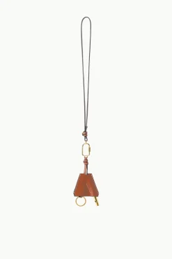 SAFETY WHISTLE KEY FOB  TAN