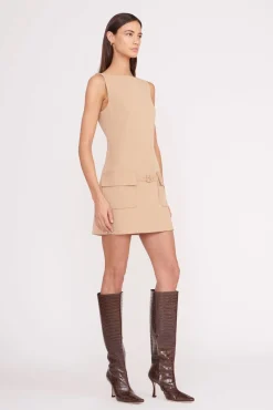 SHEILA DRESS  CAMEL