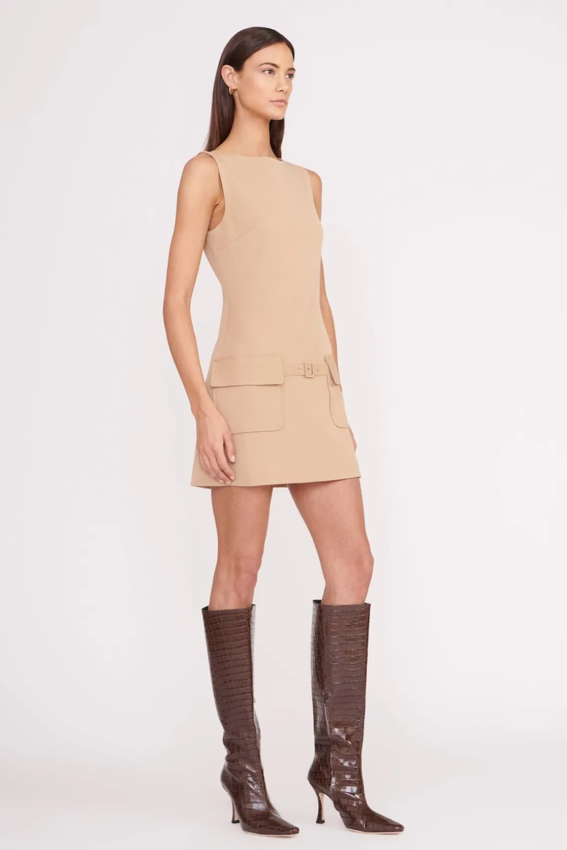 SHEILA DRESS CAMEL
