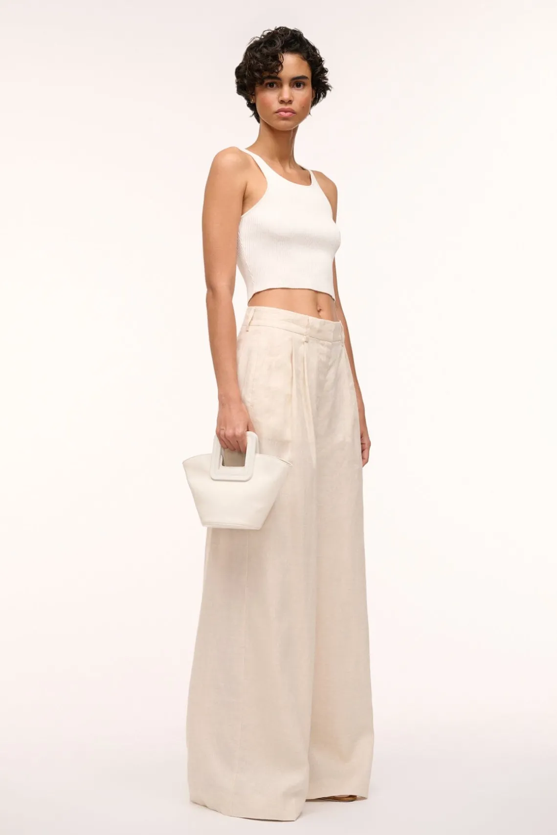SHIRLEY MINI BUCKET BAG PAPER