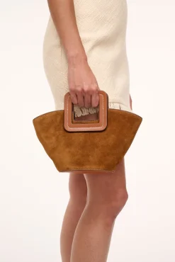 SHIRLEY MINI BUCKET BAG  TAN