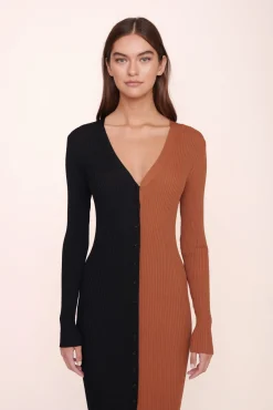 SHOKO SWEATER  TAN BLACK
