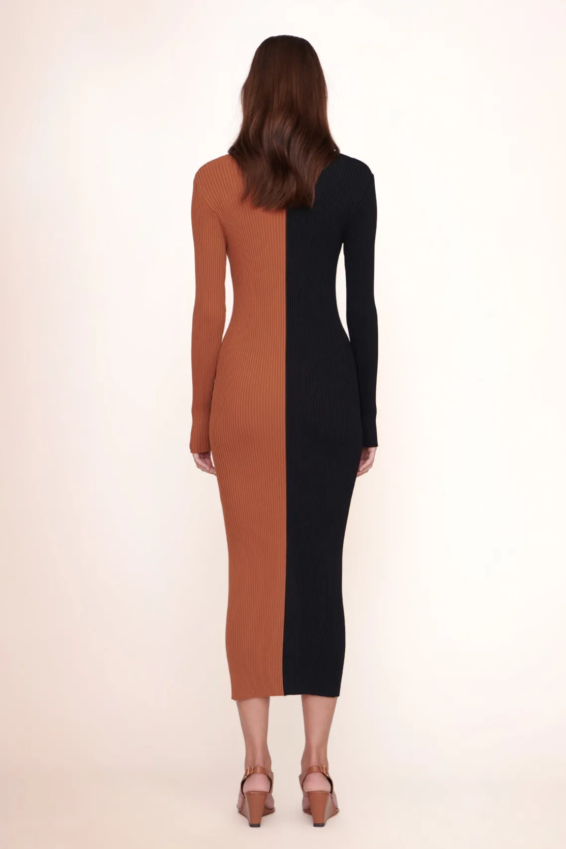SHOKO SWEATER TAN BLACK