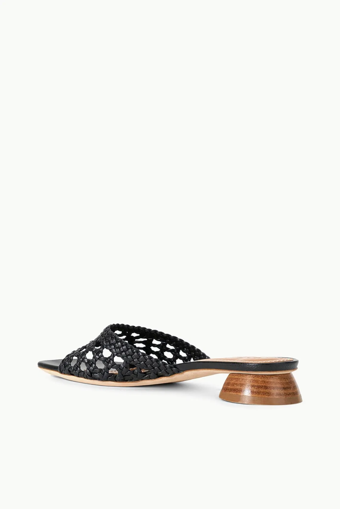 SIMONE CROCHET HEEL BLACK