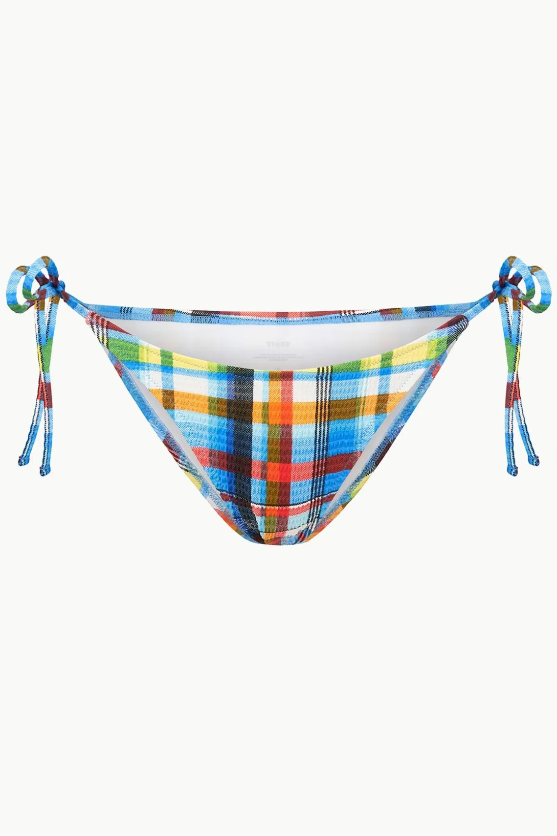 SISLEY STRING BOTTOM MADRAS PLAID