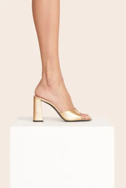 SLOANE HEEL  GOLD