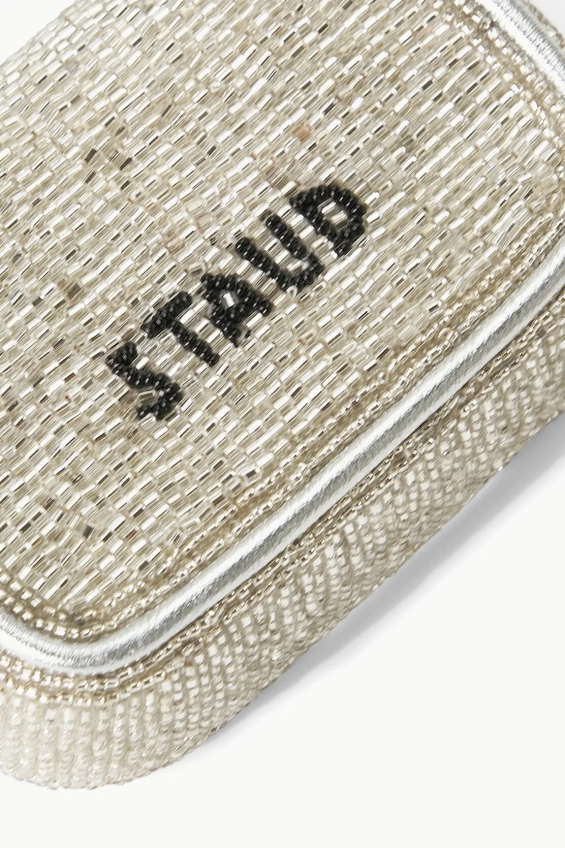 TINY TOMMY BEADED CROSSBODY DIAMOND ROSE