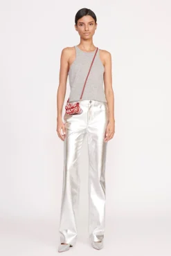 TINY TOMMY BEADED CROSSBODY SCARLET WHITE