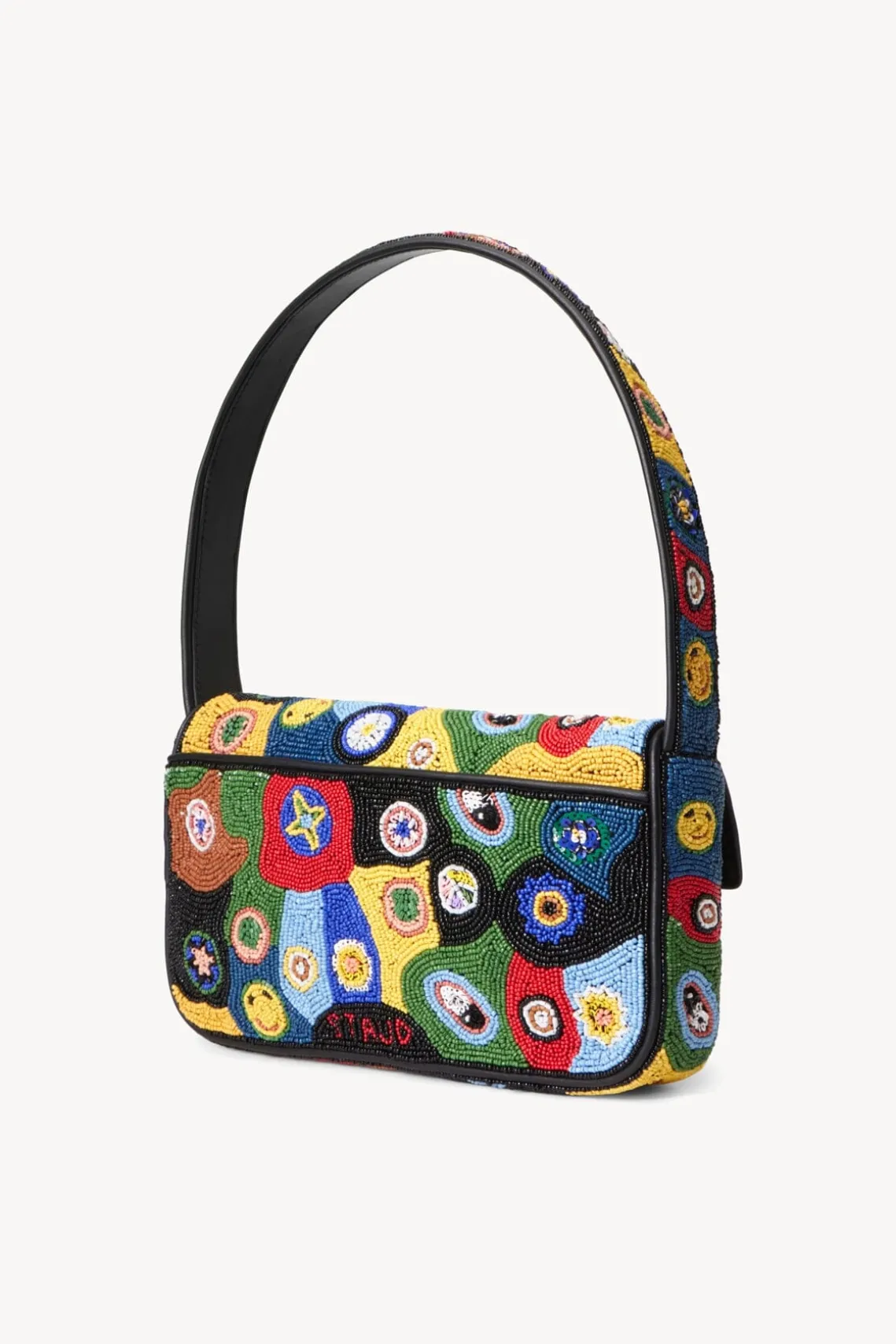 TOMMY BEADED BAG BLACK MILLEFIORI