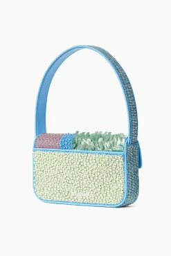 TOMMY BEADED BAG PATCHWORK SHERBET