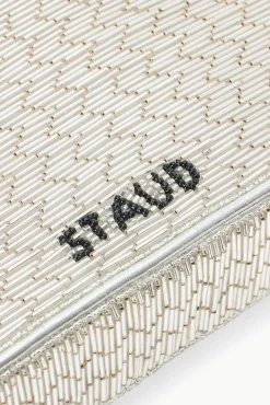 TOMMY BEADED BAG SILVER