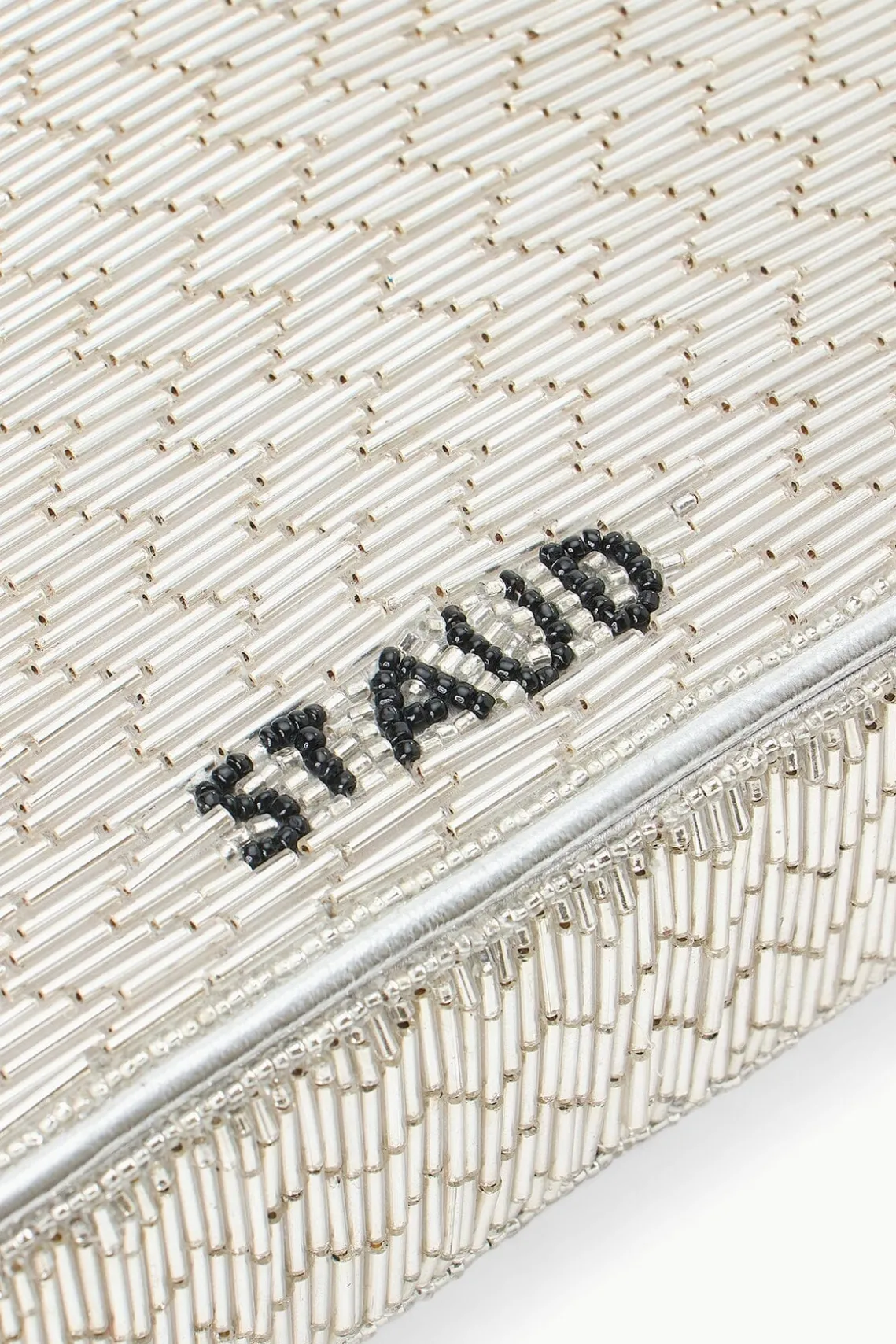 TOMMY BEADED BAG SILVER