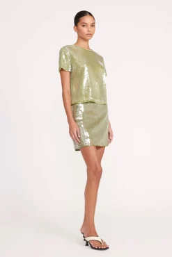 VEDETTE SKIRT GARDEN MOSS