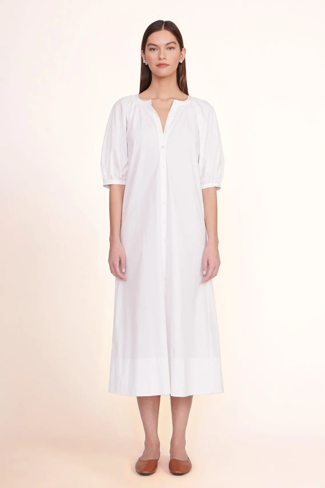 VINCENT DRESS WHITE