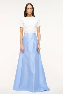 VINCENZO SKIRT PERIWINKLE