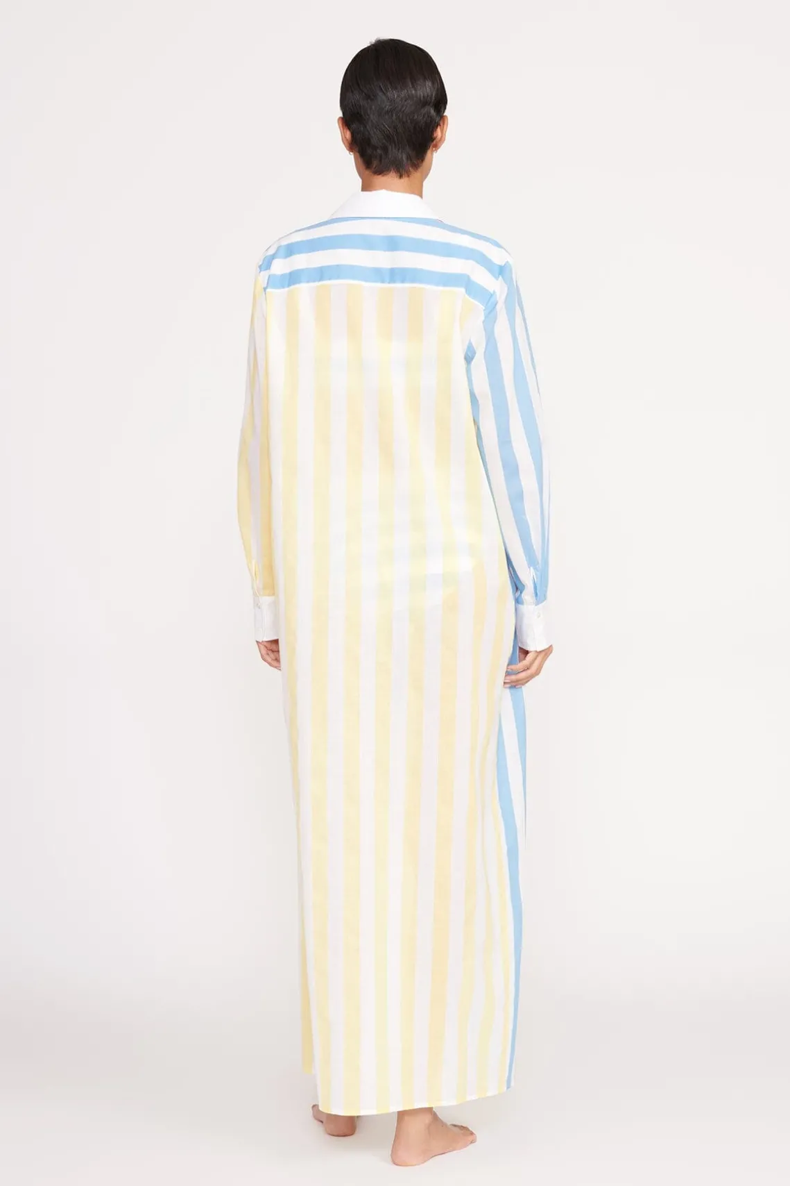 VITA DRESS BUTTERCUP SEASHORE STRIPE