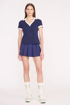 VOLLEY TOP  NAVY IVORY