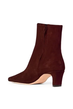 WALLY ANKLE BOOT MAHOGANY SUEDE