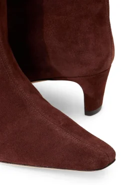 WALLY ANKLE BOOT MAHOGANY SUEDE
