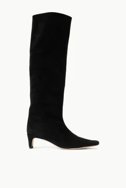 WALLY BOOT BLACK SUEDE