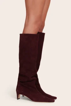 WALLY BOOT PLUM SUEDE