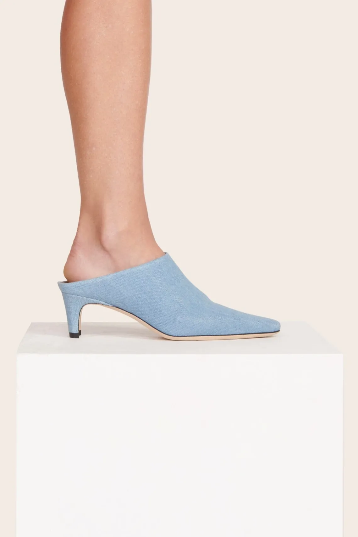 WALLY MULE DENIM BLUE