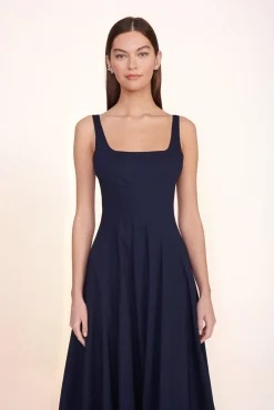 WELLS DRESS NAVY