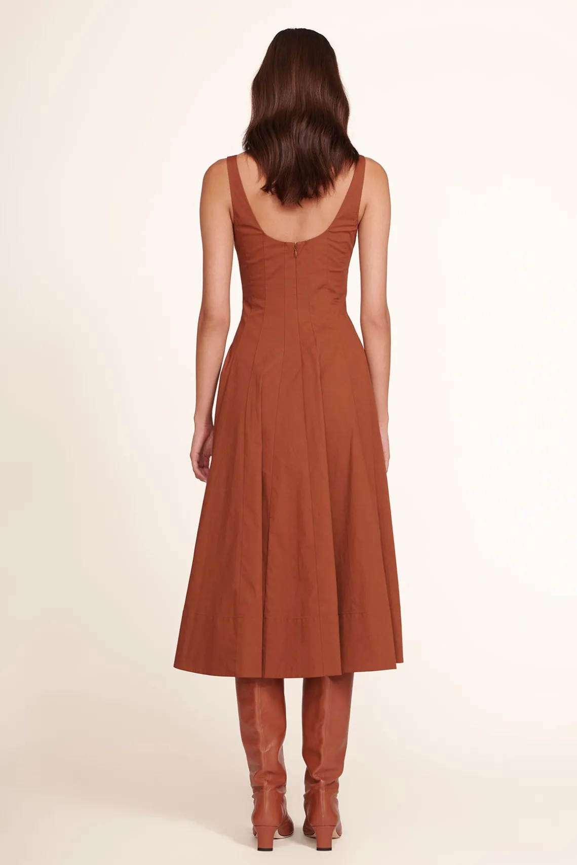 WELLS DRESS TAN