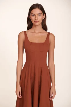 WELLS DRESS TAN