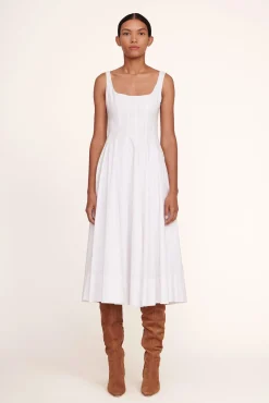 WELLS DRESS WHITE